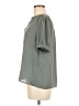 Daniel Rainn 100% Polyester Gray Short Sleeve Blouse Size M (petite) - photo 5