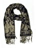 Unbranded Paisley Black Gold Scarf One size - photo 1