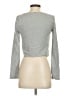 Shein Gray Long Sleeve Blouse Size S - photo 2