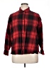 Old Navy 100% Cotton Plaid Red Long Sleeve Button-Down Shirt Size XL - photo 1