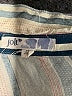 Jolt 100% Rayon Stripes Teal Short Sleeve Blouse Size XL - photo 7