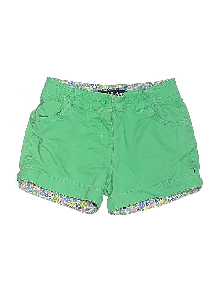 Pre-owned Mini Boden Kids' Shorts In Green