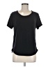 Zella Solid Black Active T-Shirt Size M - photo 1