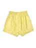 Molly Green 100% Polyurethane Solid Yellow Athletic Shorts Size S - photo 2
