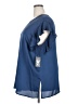 Vince Camuto 100% Polyester Blue Short Sleeve Blouse Size 2X - photo 5