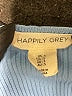 Happily Grey 100% Polyester Blue Bodysuit Size S - photo 3