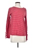 Hem & Thread Red Long Sleeve T-Shirt Size S - photo 1