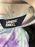 Lands' End 100% Polyester Tie-dye Blue Pullover Hoodie Size XL - photo 7