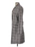 Blank NYC 100% Polyester Plaid Gray Coat Size S - photo 5