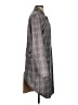 Blank NYC 100% Polyester Plaid Gray Coat Size S - photo 4
