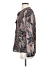Tolani Paisley Gray Long Sleeve Blouse Size XS - photo 5