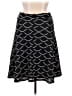 DressBarn 100% Polyester Graphic Black Casual Skirt Size L - photo 2