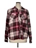 Natural Reflections Plaid Burgundy Long Sleeve Button-Down Shirt Size 1X - photo 1