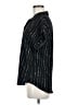 Timeson 100% Polyester Black Short Sleeve Blouse Size M - photo 5