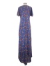 Lularoe Paisley Blue Casual Dress Size S - photo 2