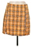 Unbranded Plaid Orange Casual Skirt Size M - photo 1