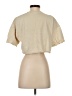 Zara Ivory Short Sleeve Turtleneck Size S - photo 2