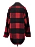 Halogen Plaid Red Coat Size S - photo 2