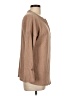 Shein Tan Long Sleeve Henley Size 12 - photo 4