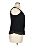 Patra 100% Polyester Black Sleeveless Blouse Size 14 - photo 4