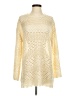 Anrabess 100% Acrylic Yellow Pullover Sweater Size S - photo 1