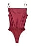 Shein 100% Polyester Burgundy Bodysuit Size 4 - photo 1
