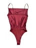 Shein 100% Polyester Burgundy Bodysuit Size 4 - photo 2