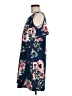 Unbranded Floral Blue Casual Dress Size M - photo 5