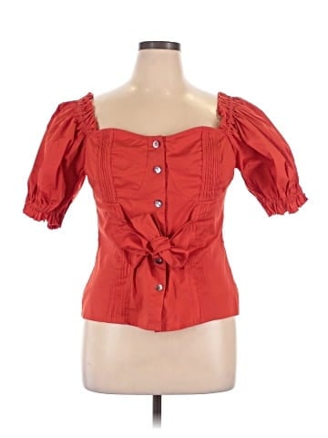 Wayward Fancies Short Sleeve Blouse (view 1)