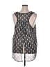 Mileage 100% Polyester Silver Sleeveless Top Size 3X - photo 2