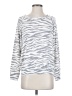 Buffalo by David Bitton Animal Print Silver Pullover Sweater Size S - photo 1