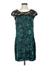 Express Paisley Teal Casual Dress Size S - photo 1
