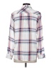 Rails Plaid White Long Sleeve Button-Down Shirt Size XS - photo 2