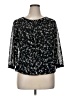 Jaclyn Smith Black 3/4 Sleeve Blouse Size XL - photo 1