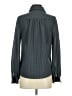 Max Studio 100% Polyester Houndstooth Gray Long Sleeve Blouse Size XS - photo 2
