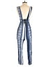 Free People Graphic Blue Jumpsuit Size 0 - photo 2