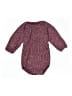 Vignette Tweed Burgundy Long Sleeve Onesie Size 18-24 mo - photo 1