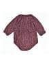 Vignette Tweed Burgundy Long Sleeve Onesie Size 18-24 mo - photo 2