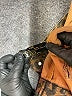 L & B 100% Cotton Animal Print Brown Jacket Size S - photo 7