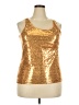 Unbranded 100% Polyester Gold Tank Top Size XXL - photo 1