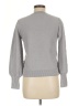Simplee Polka Dots Gray Pullover Sweater Size M - photo 2