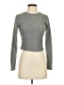 Lily Rose Metallic Gray Pullover Sweater Size XS - photo 1