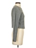 Lily Rose Metallic Gray Pullover Sweater Size XS - photo 4