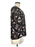 Assorted Brands 100% Polyester Black Short Sleeve Blouse Size M (estimated) - photo 4