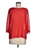 Assorted Brands Red 3/4 Sleeve Blouse Size M (estimated) - photo 1