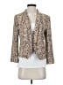 Zara Animal Print Tan Blazer Size S - photo 1