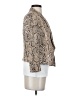 Zara Animal Print Tan Blazer Size S - photo 4