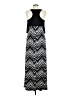 Connected Apparel Chevron-herringbone Black Casual Dress Size 8 - photo 2
