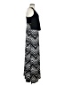 Connected Apparel Chevron-herringbone Black Casual Dress Size 8 - photo 4