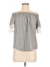 Roommates 100% Polymide Gray 3/4 Sleeve Blouse Size M - photo 1